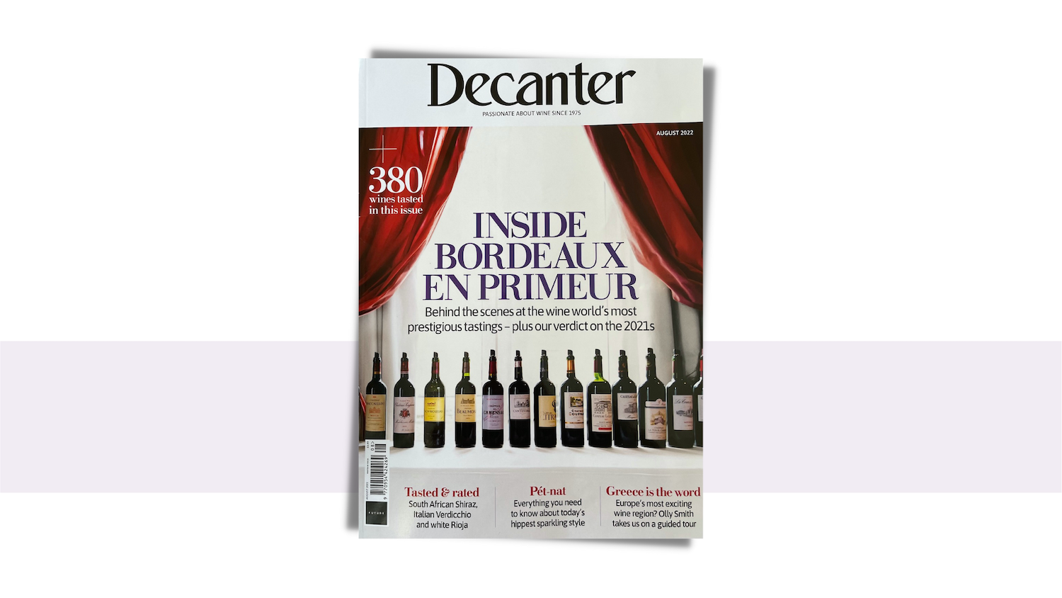 Greek Odyssey, Decanter Olly Smith