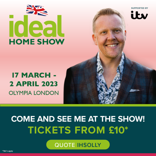 Olly Smith at Ideal Home Show 2023
